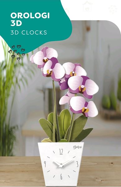 Picture of ORCHIDEA CLOCK